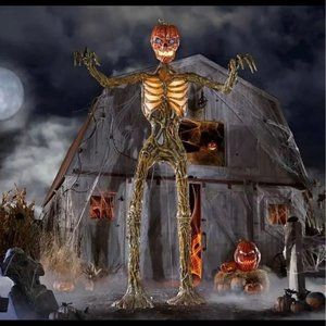 12ft skeleton/Giant Inferno Pumpkin Skeleton